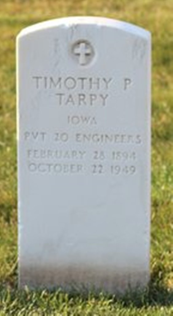 Headstone Timothy P Tarpy